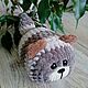 Вязаный котик - колобок. Амигуруми куклы и игрушки. Оlyapka_toys. Ярмарка Мастеров.  Фото №5
