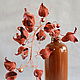 Interior composition bouquet of leather ' Autumn '. Composition. LIUDMILA SKRYDLOVA (flower glade). My Livemaster. Фото №5