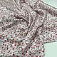 Заказать Итальянская ткань. Атласная вискоза на белом фламинго 01-6571. TESSUTI-KAZAN-2 (Итальянские ткани). Ярмарка Мастеров. . Ткани Фото №3