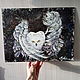 Order 'Wise Owl' Author's painting. Oil on canvas. Anji's favourite pictures (anzhela-a). Livemaster. . Pictures Фото №3