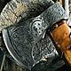 Заказать Топор рунический травленый. Топоры ручной работы | Вётлунд (vetlynd). Ярмарка Мастеров. . Подарки для охотников и рыболовов Фото №3