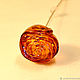 Amber. Brooch 'Bud'. Brooches. Amber is a warm stone. My Livemaster. Фото №4