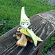 Green Cowl. Stuffed Toys. Wizard's Little Shop (TigRaido). My Livemaster. Фото №5