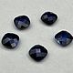 Sapphire hydrothermal briolette square cushion 12h12 mm, Cabochons, Khimki,  Фото №1