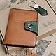 Портмоне для автодокументов. Портмоне. 'S.Kryloff_leather' Кожевенная мастерская. Ярмарка Мастеров.  Фото №4