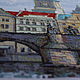 Карлов мост. Картины. Ирина Ольхова. Ярмарка Мастеров.  Фото №6