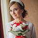 Свадебный венец «Анастасия». Комплекты свадебных украшений. Олеся Бабичева. Интернет-магазин Ярмарка Мастеров.  Фото №2
