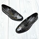 Brogues made of genuine crocodile leather and calfskin!. Brogues. SHOES&BAGS. Online shopping on My Livemaster.  Фото №2