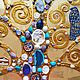Árbol de la felicidad (árbol de la Vida de Klimt). El PÁJARO azul de la FELICIDAD. Pictures. Irina Bast. Artist with cat. Ярмарка Мастеров.  Фото №4