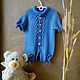 Bodysuit knitted, for newborns, seamless. Overall for children. Natalia Sholokhova (Hand loops). My Livemaster. Фото №5