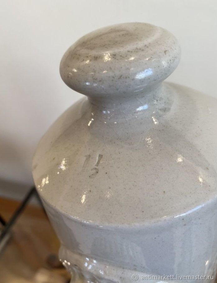 Винтаж Антикварная грелка для ног Govancroft pottery Glasgow в