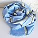 Cage felted scarf, Scarves, Barnaul,  Фото №1