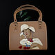 Leather artistic handbag "Tamara Lempicka. In the Midsummer". Classic Bag. Leather  Art  Phantasy. Online shopping on My Livemaster.  Фото №2
