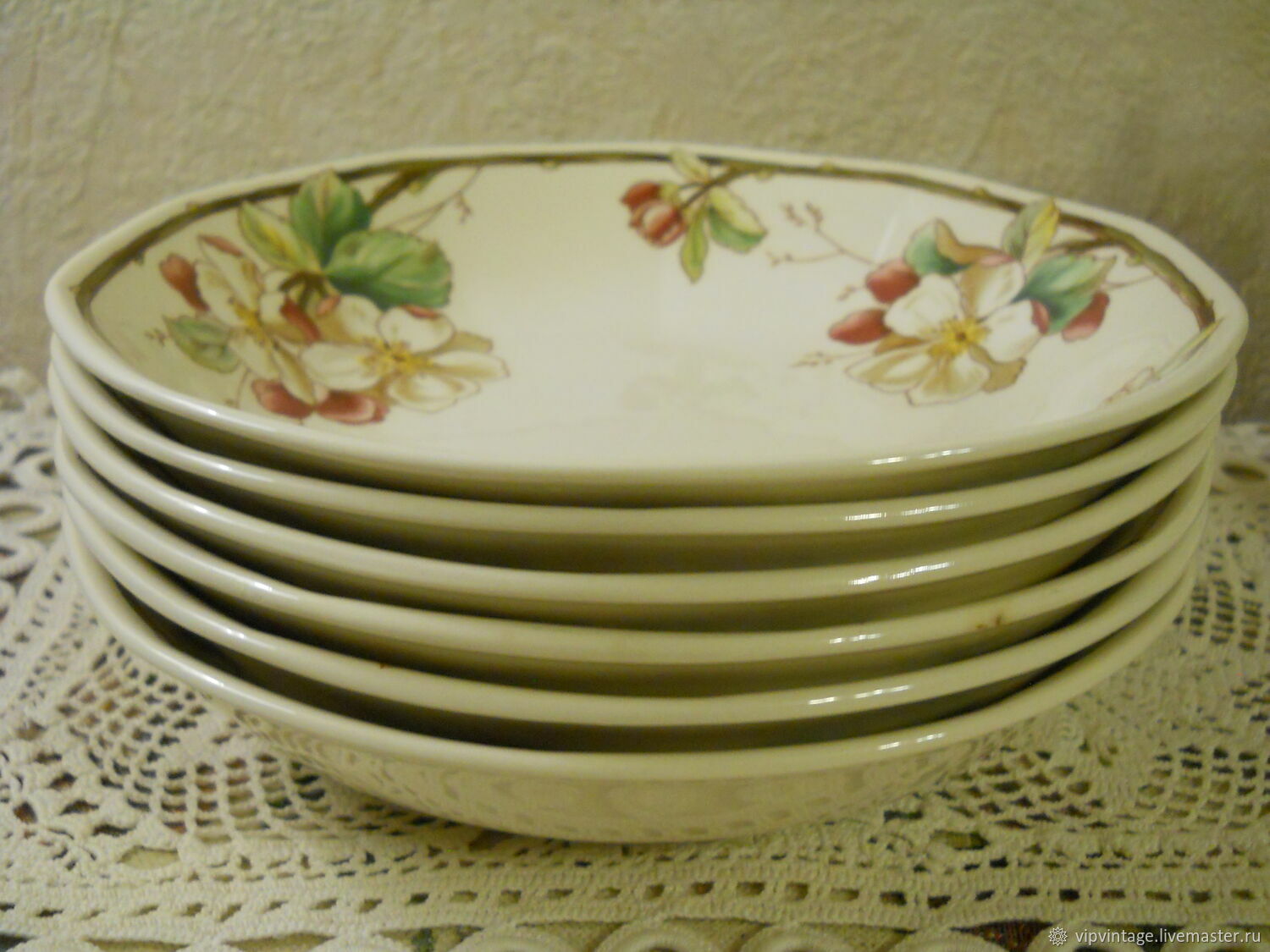 Винтаж: Тарелки обеденные глубокие Villeroy & Boch Portobello купить в ...