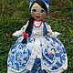 Кукла-грелка на чайник, " Голубоглазка", Чехол на чайник, Красная Гора,  Фото №1