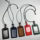 Badge card holder made of genuine leather. Case. KullikovCraft. Online shopping on My Livemaster.  Фото №2