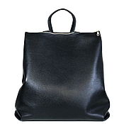 Сумки и аксессуары handmade. Livemaster - original item Urban Leather Backpack Large Casual Leather with Cosmetic Bag. Handmade.