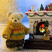 Куклы и игрушки handmade. Livemaster - original item Teddy Bear: Fluff. Handmade.