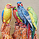 Ceramic parrot, Figurine, Moscow,  Фото №1