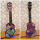 Укулеле " Космос" гавайская гитара. Укулеле (гавайская гитара). Guitar & Ukulele art Studio. Ярмарка Мастеров.  Фото №4