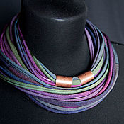 Украшения handmade. Livemaster - original item Terra scarf necklace. Handmade.