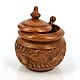 Wooden carved salt shaker for a loaf 'Intricate', Salt and pepper shakers, Moscow,  Фото №1