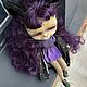 Заказать Забронировано. Черная Кошка Custom Artdoll Halloween. Рагиневич Наталья (raginevich). Ярмарка Мастеров. . Кукла Кастом Фото №3