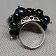 Azazu ring ring black pearl, Ring, Moscow,  Фото №1