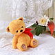 Заказать Осенний цветочек (6 см). teddy_and_toys. Ярмарка Мастеров. . Мишки Тедди Фото №3