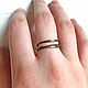 Order Fantasy ring made of copper wire in the style of wire wrap. Авторские украшения от Ирины Бондал. Livemaster. . Rings Фото №3