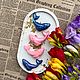 Заказать Броши значки из полимерной глины ручной работы Кит. Надежда (sunspoons). Ярмарка Мастеров. . Брошь-булавка Фото №3