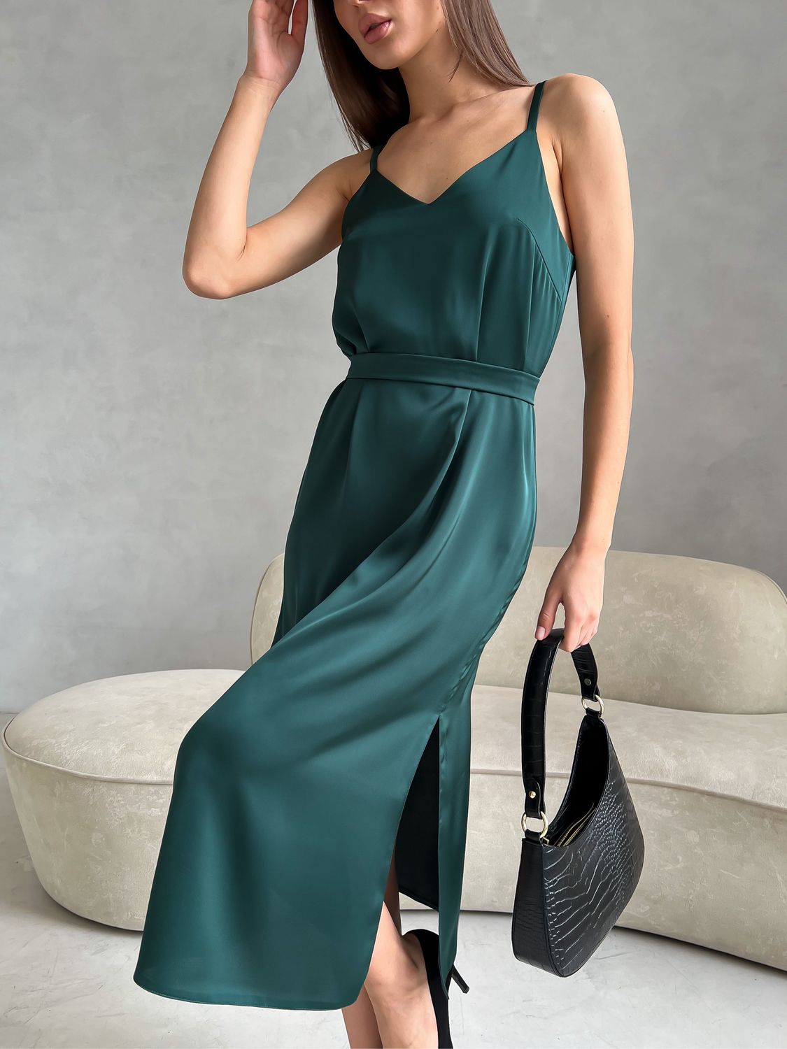 Платье-комбинация с разрезами в интернет-магазине Ярмарка Мастеров по ...