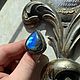Ring with Labradorite rich blue color. Rings. UNIQUE-LIT. My Livemaster. Фото №4
