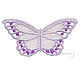 Embroidery applique butterfly color lace openwork FSL free, Applications, Moscow,  Фото №1