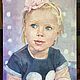 Portrait custom oil painting on canvas, portrait by photo, on the wall, Pictures, Krasnodar,  Фото №1
