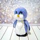 Penguin toy. Stuffed Toys. JuliaCrochetToys. Online shopping on My Livemaster.  Фото №2
