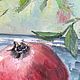 Painting with pomegranates Still life for the kitchen in oil. Pictures. olga-klim (olga-klim). Online shopping on My Livemaster.  Фото №2