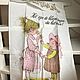 Order Towel - curtain 'Girlfriends', Holland. Dutch West - Indian Company. Livemaster. . Vintage Souvenirs Фото №3