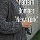 Бомбер «New York”, связанный спицами, Бомберы, Казань,  Фото №1
