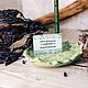 Заказать ДЕНЕЖНАЯ свеча с лавром и базиликом. Четыре стихии (4stihii-magic). Ярмарка Мастеров. . Ритуальная свеча Фото №3