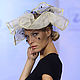 Заказать Лунария невеста. EDIS | дизайнерские шляпы Наталии Эдис. Ярмарка Мастеров. . Шляпы Фото №3
