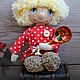 Brownie Kuzya. Stuffed Toys. Puppet Angel. Online shopping on My Livemaster.  Фото №2