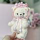 Мишка Тедди цветочный. Мишки Тедди. MyTeddyStore. Ярмарка Мастеров.  Фото №6