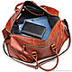 Кожаная дорожно-спортивная сумка Англия (рыжий антик). Спортивная сумка. Кожинка. Интернет-магазин Ярмарка Мастеров.  Фото №2