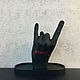 Гипсовая статуэтка-рука «Рок-жест Коза. Metallica», Статуэтки, Санкт-Петербург,  Фото №1