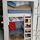 "Пляжный домик сёрфера" сундучок. Кукольные домики. Наталья Серова (NatalyaSerova). Интернет-магазин Ярмарка Мастеров.  Фото №2