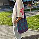 Шоппер: сумка в стиле эклектика street style крючком большая на плечо, Сумка-шоппер, Калининград,  Фото №1