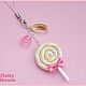Брелок "Lollipop Candy". Брелок. Dolly House. Интернет-магазин Ярмарка Мастеров.  Фото №2
