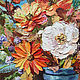 Order Oil painting with flowers Autumn bouquet Gift to a woman. Svetlana Samsonova. Livemaster. . Pictures Фото №3