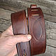 Guitar strap, mod.G1 Labor. Strap for guitar. Labour. My Livemaster. Фото №4